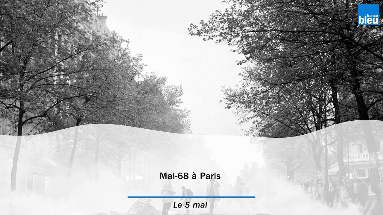 Mai-68 à Paris,  le 5 mai