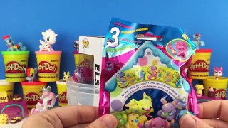 GIANT ELSA Surprise Egg Play Doh Disney Frozen Toys MLP Funko Pop Fashem Disney Princess Playdough