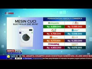 Perbandingan Harga E-Commerce: Mesin Cuci Electrolux EWF85747