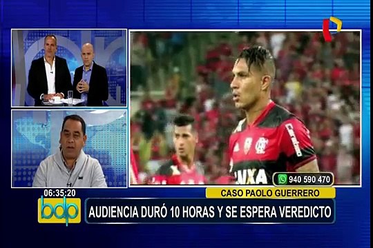 José Luis Noriega sobre Paolo Guerrero: “Tribunal debería confirmar sanción de 6 meses”