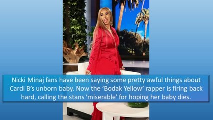 Cardi B Fires Back After Nicki Minaj Fans ‘You People Are F***ing Miserable’