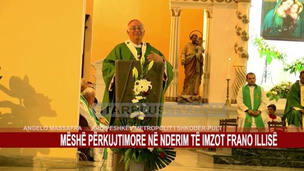 PËRKUJTOHET ARQIPESHKVI I PARË I SHKODRËS