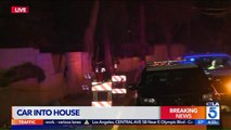 Violent Crash Sends Debris Flying Into California Home