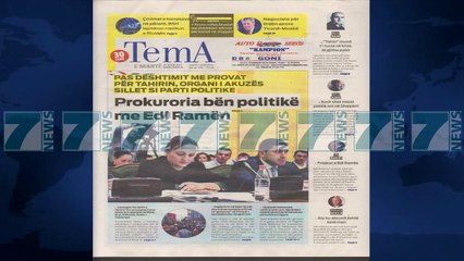 SHTYPI I DITES ME TITUJT E GAZETAVE E MARTE 24 TETOR 2017 - News, Lajme - Kanali 7