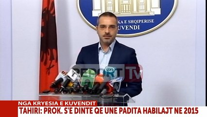 Report TV - Saimir Tahiri: Pezullimi nga funksionet në PS nuk ishte surprizë