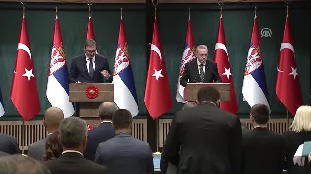 Cumhurbaşkanı Erdoğan: Belgrad-Saraybosna Otoyolu Projesi Bir Dostluk ve Barış Projesidir
