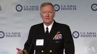 福戈中将谈中国海军灰色地带挑战美军原声视频 （美国海军研究所提供）