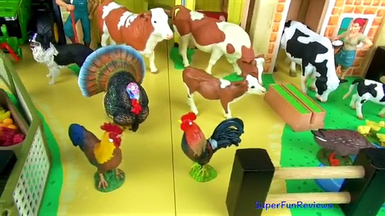 16 Country Farm Animals Surprise Toys 3D Puzzle Pig - Pig Cow Dog Chicken - Kids Toy Animals
