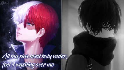 Nightcore - River - (Switching Vocals) (Lyrics)