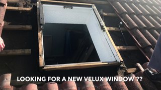 TOP HUNG WHITE POLYURETHANE VELUX ROOF WINDOWS SUPPLIED AND INDTALLED IN CAERPHILLY SOUTH WALES