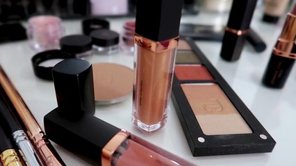 J LO x INGLOT :  Блестящие веки, стрелки и  губы нюд