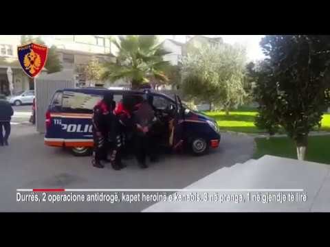 Kapet heroine e kanabis, 3 ne pranga ne Durres