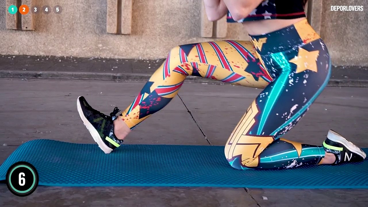 GLÚTEOS DUROS Y FUERTES: 5 ejercicios para aumentar glúteos | Get a Bigger Bum