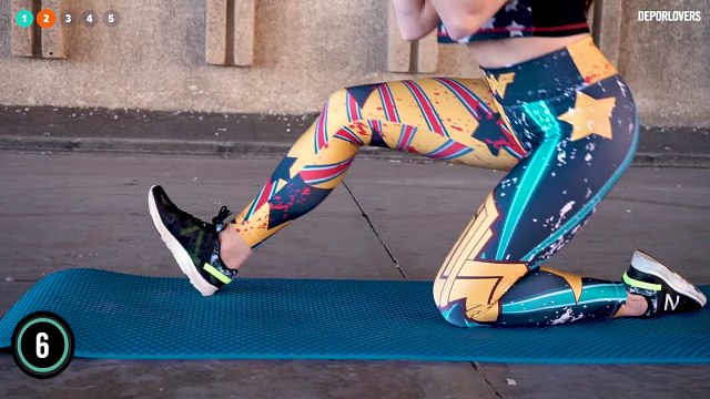 GLÚTEOS DUROS Y FUERTES: 5 ejercicios para aumentar glúteos | Get a Bigger Bum