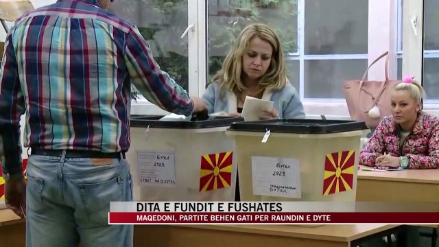 Dita e fundit e fushatës në Maqedoni, partitë gati për raundin e dytë - News, Lajme - Vizion Plus