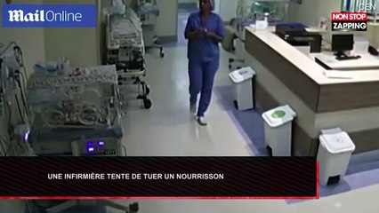 Brésil : Une infirmière tente de tuer un nourrisson, les images chocs
