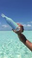 The crystal clear waters of the Bahamas... Sandy Toes, Rose Island, Bahamas