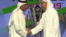 رونمایی از کاپ قهرمانی جام ملتهای آسیا ۲۰۱۹ امارات