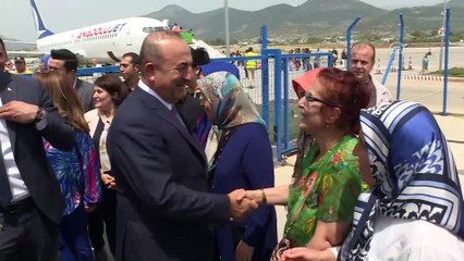 Dışişleri Bakanı Çavuşoğlu, Gazipaşa ve Alanya'da çeşitli ziyaretlerde bulundu - ANTALYA