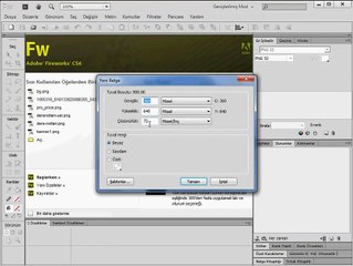 Adobe Fireworks İle Resimleri Yuvarlak İçerisine Alma (Adobe Fireworks)