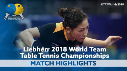 2018 World Team Championships Highlights | Liu Shiwen vs Sofia Polcanova (1/4)