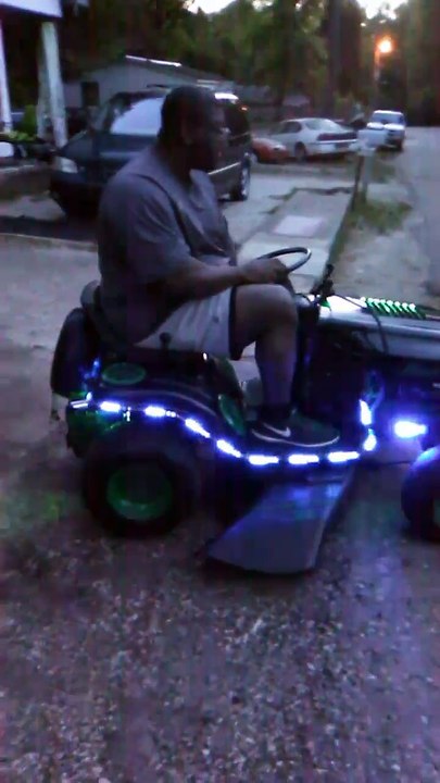 Pimped out Mower video Dailymotion