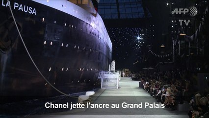 Chanel jette l'ancre au Grand Palais pour son défilé "croisière"