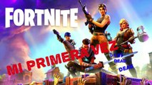 Fortnite battle royal gameplay Mi primera vez - mi first date