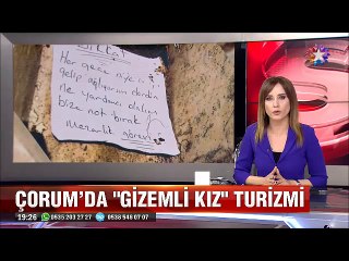 Çorum Ulu Mezarlığına Gizemli Kız Turizmi başladı
