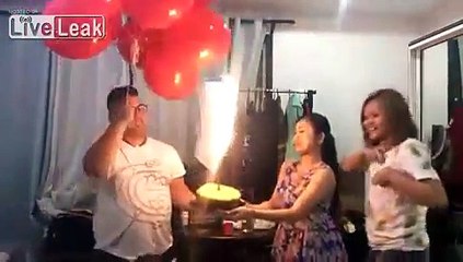 Quand ton anniversaire part en fumée... oups