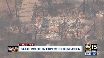 Tinder Fire evacuations lifted for hundreds