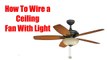 How To Wire Ceiling Fan With Light Switch