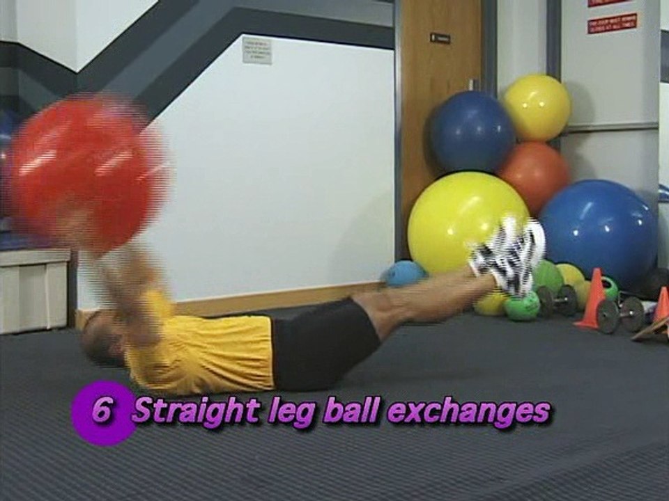 Essence of Stabilty Ball Training - Lower Body - Hip Flexors-Abs & Obliques