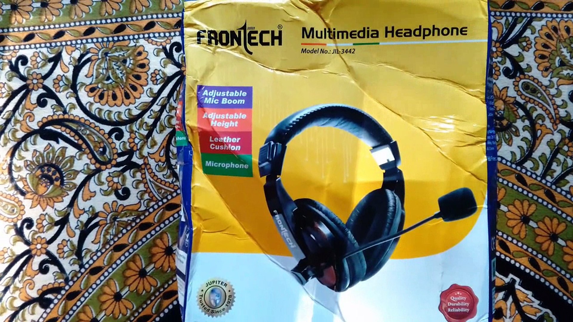 frontech headphone with mic || frontech jil 3442 - video Dailymotion