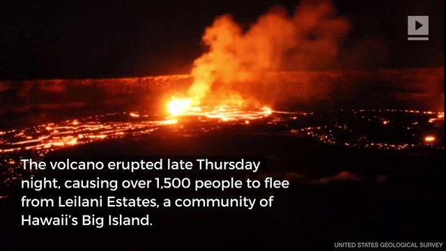 Hawaii’s Kilauea Volcano Erupts Causing Mass Evacuations