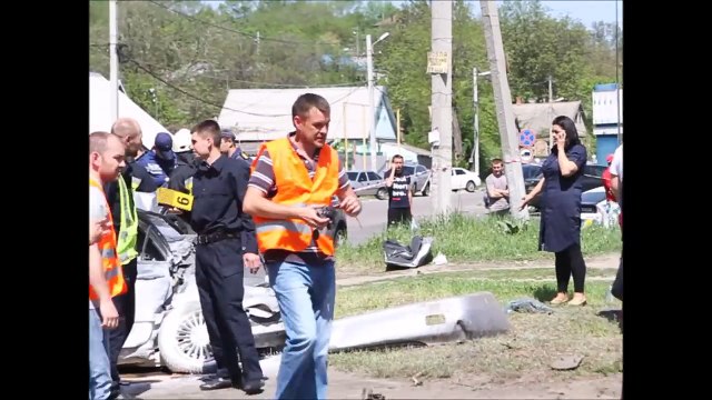Авария со смертельным исходом в Днепре 04.05.2018: фура с трубами снесла 12 машин