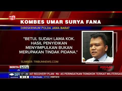 Polda Jabar Hentikan Kasus Rizieq Shihab