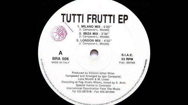 Tutti Frutti - Tutti Frutti (Ibiza Mix) (A2)