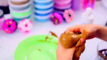 COFFEE & HOT COCOA SLIME WITH REAL COFFEE & COCOA! SMELLS AMAZING! (NOT EDIBLE)