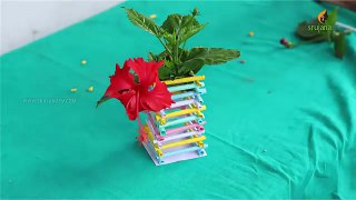 Paper Flower Vase | DIY Paper Vase by SrujanaTV