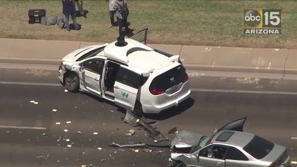 Self-driving car crash in Arizona: Waymo van involved in Chandler collision