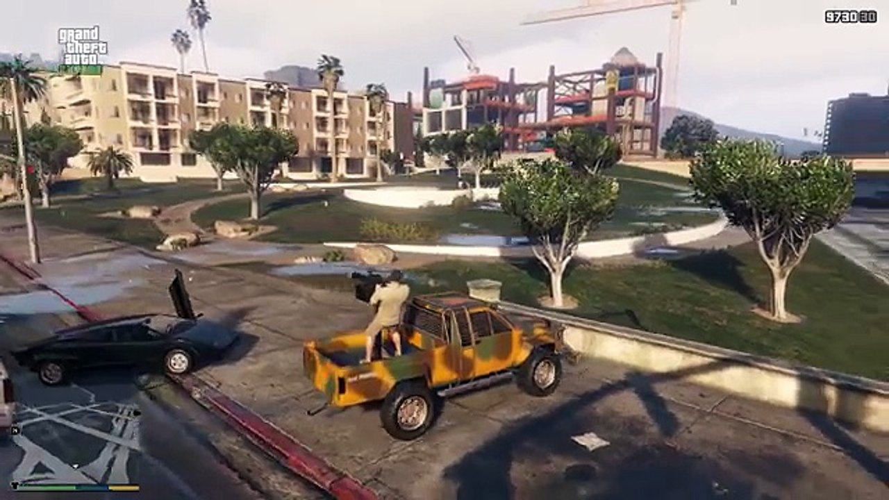 GTA ONLINE GUNRUNNING DLC NEW TECHNICAL CUSTOM SHOWCASE/TEST - CUSTOMIZATION GAMEPLAY! (GTA 5 DLC)