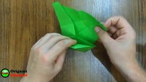 Поделки из бумаги. Оригами коробочка.Crafts made of paper. Оrigami star box.