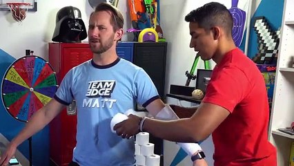 Toilet Paper Wedding Dress Challenge!