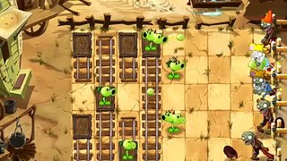 Plants Vs Zombies 2 Wild West! Day 4! Серия 61! Растения против Зомби 2! Катай тележки!