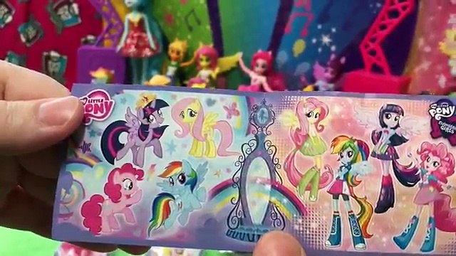 New My Little Pony Equestria Girls Kinder Egg Full Set Twilight Sparkle Rainbow Dash Pinkie Pie