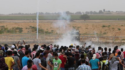 Gazze sınırında gerginlik: 40 yaralı