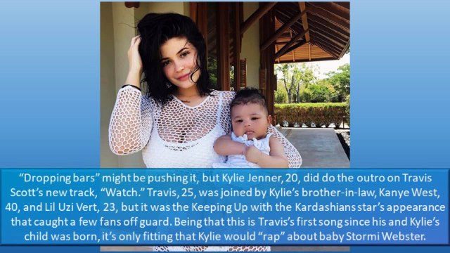 KYLIE JENNER RAPS FOR BABY FEAT KANYE WEST - TRAVIS SCOTT’S NEW SONG