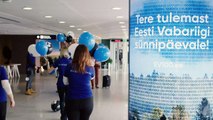 Estonia is celebrating its 100th of birthday this year. We welcome our birthday guests with brand new gates - in airport, port, border points, bus and train sta