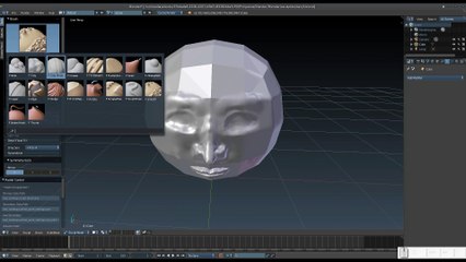 Blender: Introducción al Esculpido 3. Crease y Scrape